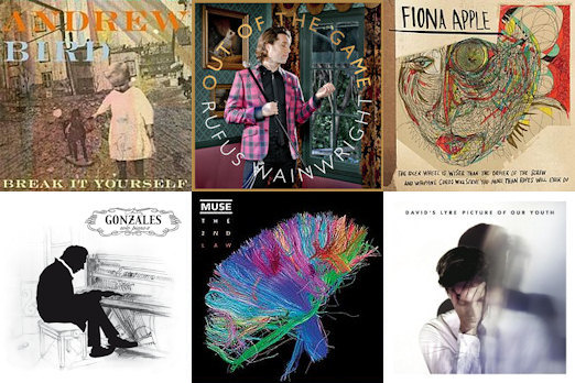 Top 6 Albums of 2012