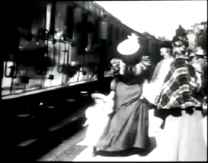 Arrival of a Train at Ciotat. 1895. Lumiere.