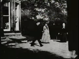 Roundhay Garden Scene. 1888. Le Prince.